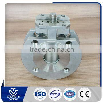 Industry Manufacture Big Size Flanged Ball Valve for Cement photo-5