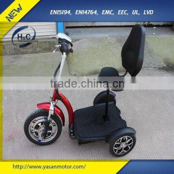 12.5 inch Rear wheel Zappy Electric 3 wheel Scooter CE approved, support OEM service