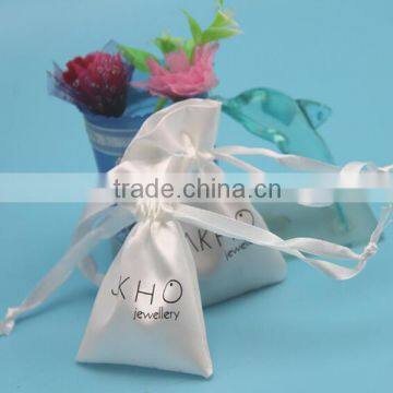  china most popular drawstring satin sack for packing