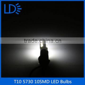 T10 Bulb Socket Universal Used Car Bulb Led Lighting 10smd 5730 T10 Bulb