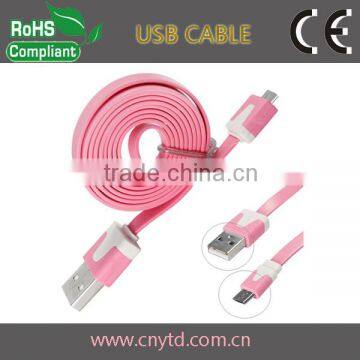 NEW USB 2.0 cable Braided micro usb charging data cable