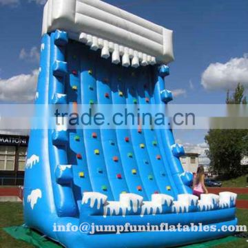 Children climbing inflatable for commercial,TOP sale inflatable rocking mountain kids