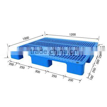 1200x1000 hdpe second hand steel reinforced plastic pallet