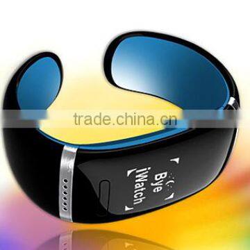 2016 Fashion Smart Watch Wristband L12S Digital Touch Screen Bluetooth Smart Bracelet photo-3