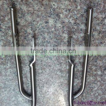 Customized Titan Bike Front Rack ti 25kg Bicycle Luggage Carrier With Sand Blasting Cheap Titan Bicycle Front Rack &bag Holder photo-3