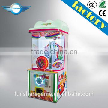 Sweet House Coin Operated Candy Machine For Game Center