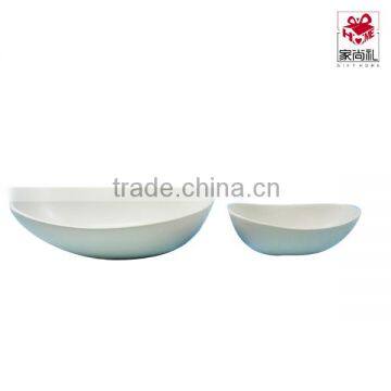 ceramic oval shape pot