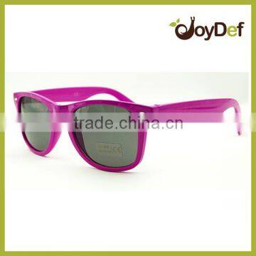 Neon rose red sun glasses custom logo sunglasses