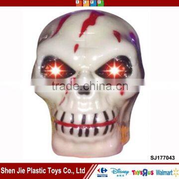 Halloween Decoration Flashing Skull head with handgrip