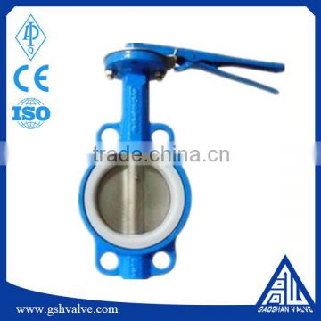 wafer Fluorine butterfly valve