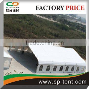 special design wedding event tent sidewall with white pvc or transparent windows