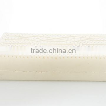 High Quality Dunlop Technology Smooth Latex Foam Comfortable Massage Rubber Pillow for Travel