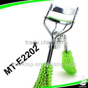 HOT! New fancy PVC boxes cosmetics diamond eyelash curler