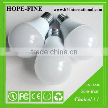3000/4000/6000K Color Temperature(CCT) and Aluminium + Plastic Lamp Body Material 3w to 12w led bulbs