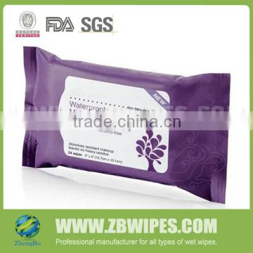 Biodegradable Makeup Wet Wipes FDA Approved