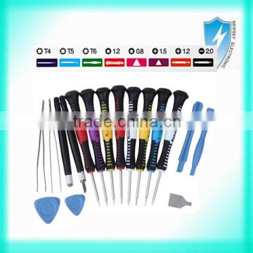 16 in 1 Precision Professional Versatile Hardware Screwdriver Pry Open Repair Tool Kit for iPhone 4/4S