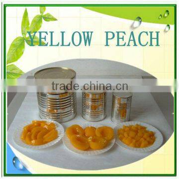 price canned yellow peach halves