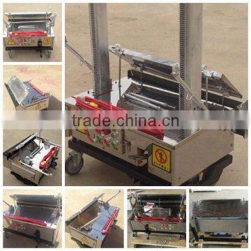 the most popular new technology wet mortar plastering machine for construction site