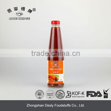 Sweet Sour Sauce for supermarket 500g