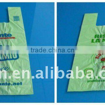 Biodegradable eco friendly cornstarch shopping bag