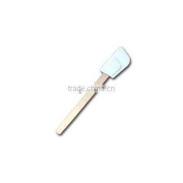 Wood Handle White Head Plastic Best Kitchen Spatula