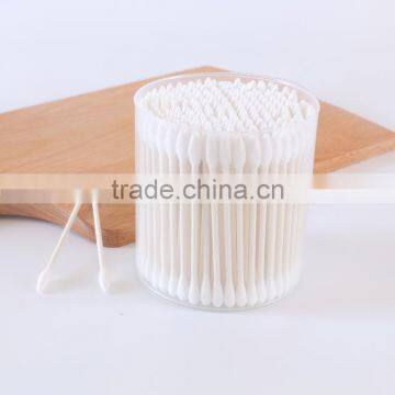 Paper handle point tip makeup cotton buds