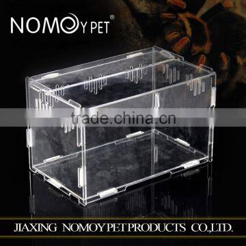 Nomo Transparent Plastic Pet Box Reptiles Box Turtle Box NX-09