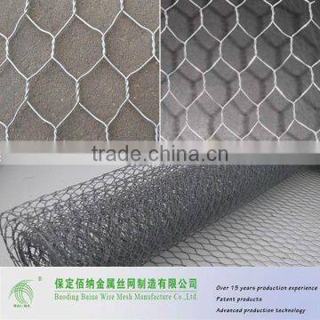 Hexagonal wire mesh screen