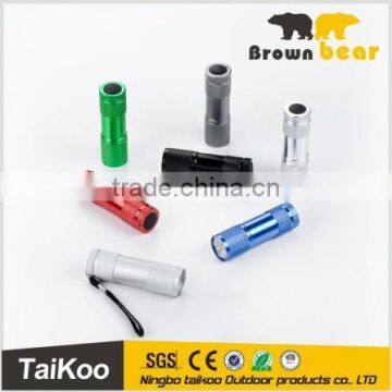 9 led cheap mini flashlight