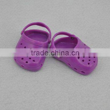 18 inch purple doll OEM doll shoes