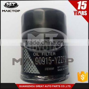 High quality Car Auto Parts Oil Filter Type Oil Filter for Toyota OEM 90915-20003