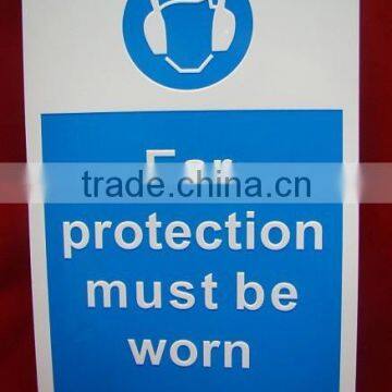 OEM Printing Self Adhesive Hand Protection Pvc Sticker photo-6