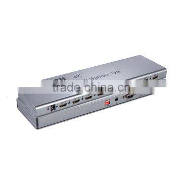 VOXLINK 1x8 HDMI Splitter 4K(HDMI 1.4,HDCP1.4 ,4K,IR Extension, EDID Management, RS232) EU/US/UK/AU photo-4