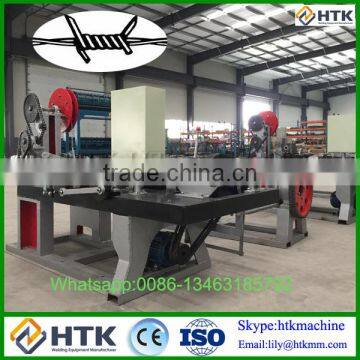 355r/min Speed Straight and Reverse Twisted Barbed Wire Making Machine photo-2