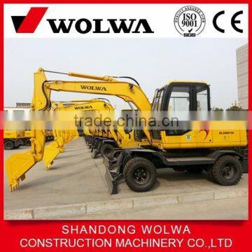 Best Seller DLS880-9A 8t Hydraulic Wheeled Single Shovel Digger photo-6