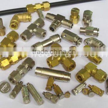 Fog Misting Nozzle With Brass Connectors,connecting Fittings and Adapter Special for 3/8" Pipe photo-3