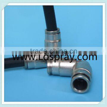 3/8 Quick Coupling Slip Lock 90 Degrees Elbow Connector photo-2