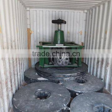 No Steel Contamination Wet Gold Grinding Machine With CE ISO