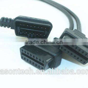 Cable Splitter Y Shape Right Angle J1962M to 2 J1962F photo-2