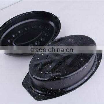 Exhaut Safety Design Restaurant Ceramic Coating Duck Oval Roaster photo-6