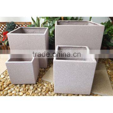 Garden Decoration Concrete Square Pot Concrete Planter Pot photo-3