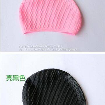 Soft Swim Hats for Women Silicone Swimming Cap photo-5