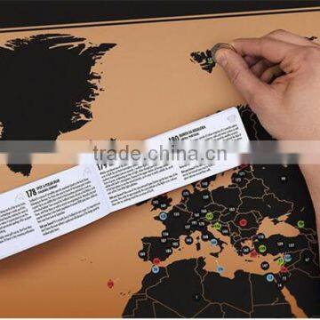 CT-748 Black Adventure Map Fun World Edition Map Adventure Travel Map photo-6