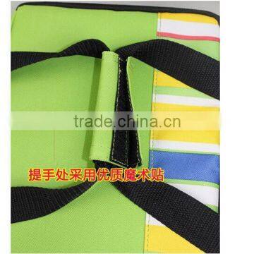 CY153 Lunch Tote Bag Box Cooler Bag, Silver Interior and Long Handles, Picnic Cold Drink Insulation Bag Cooler Bag Freezable photo-5