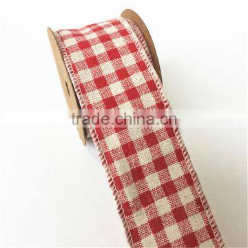 China Factory Wholesale Cotton Linen for Ribbon