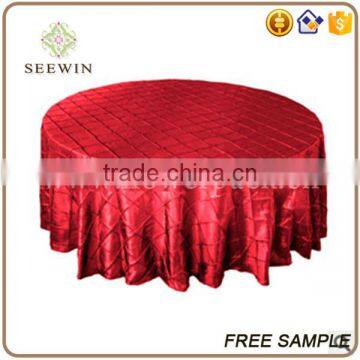 2016 Wholesale Custom Taffeta Round Table Cloth photo-5