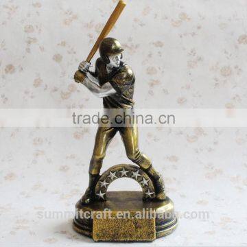 Resin trophies award for sale baseball trophy sports trophy