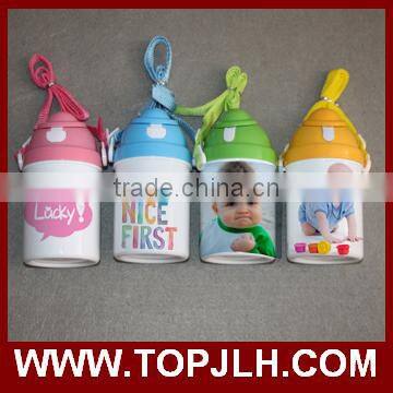 Kids School Sipper Straw Plastic Water Bottle With Custom Logo photo-5