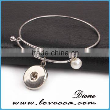 2016 New Designs Snap Jewelry Fashion Chain Design Snap Button Bracelet photo-4