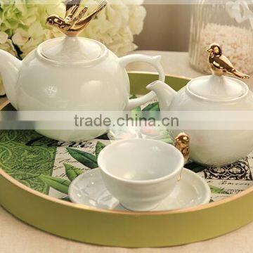 factory manufacture custom high process wooden tray table,wooden serving tray